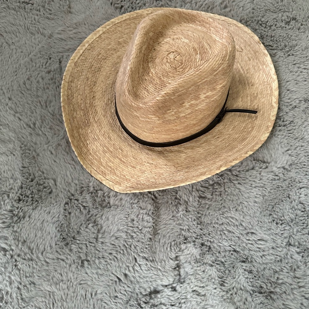 Straw cowboy hat